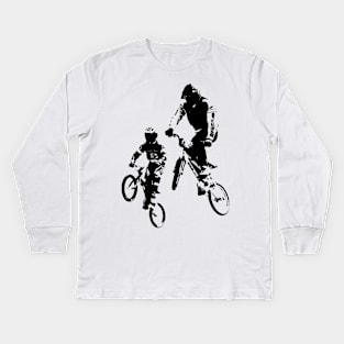 bmx Kids Long Sleeve T-Shirt